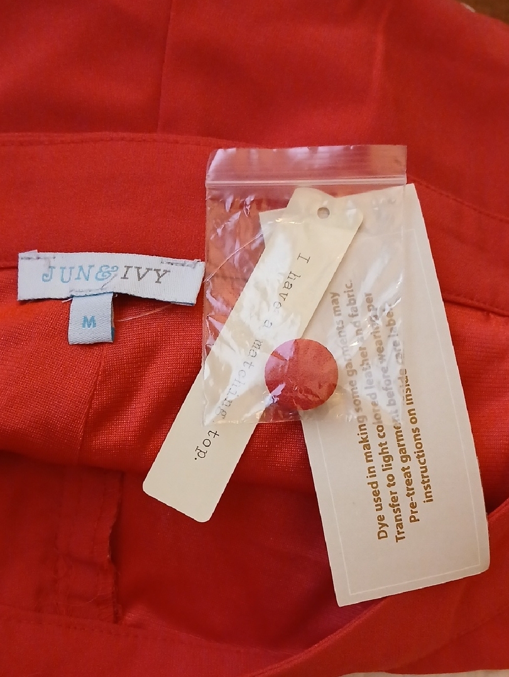 NWT Jun & Ivy Hot Pink Shorts Scalloped Hem Scalloped Pockets - Picture 5 of 8